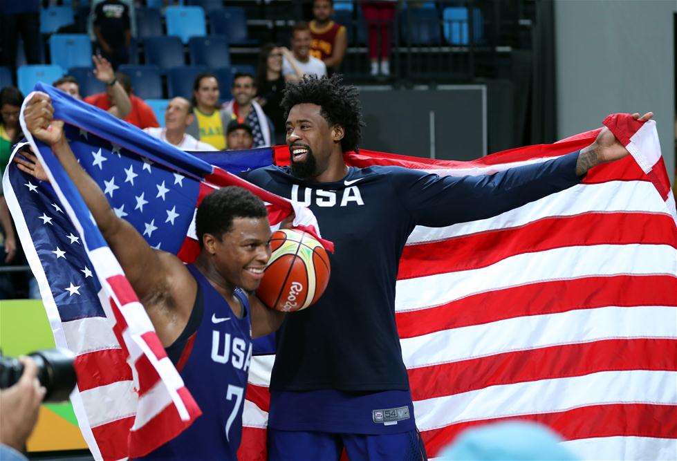 男篮决赛:美国夺冠