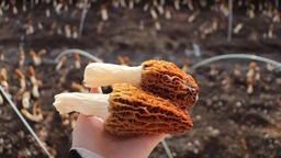 呼倫貝爾市大楊樹鎮：羊肚菌喜獲豐收 走俏市場銷售旺
