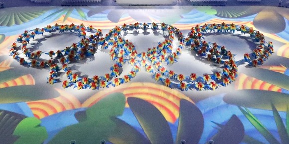 2016里約奧運會閉幕式舉行