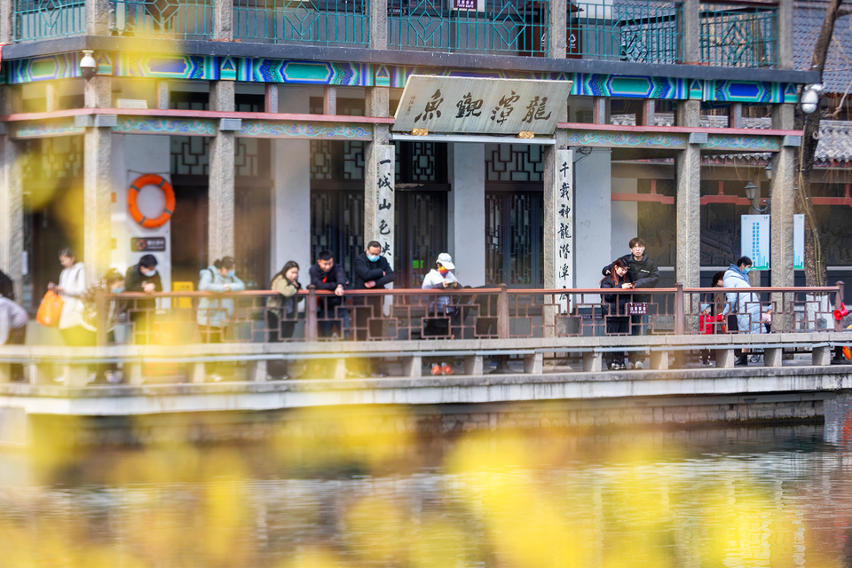 山东好景丨济南五龙潭春景妙不可言