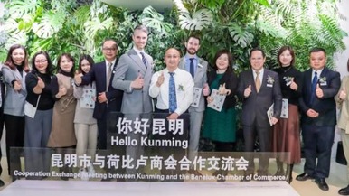昆明市与荷比卢商会合作交流会在北京举行