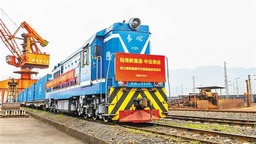 “重慶造”新能源汽車首次從西部陸海新通道出海