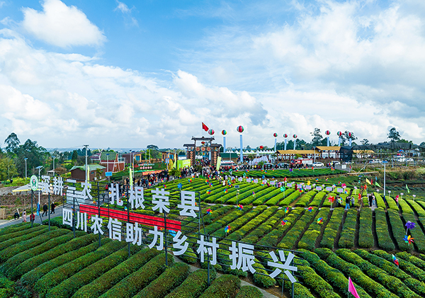 穹窿秘境 茶香四溢 自贡荣县第十四届茶旅风情季开幕_fororder_7活动现场（摄影-廖志全）