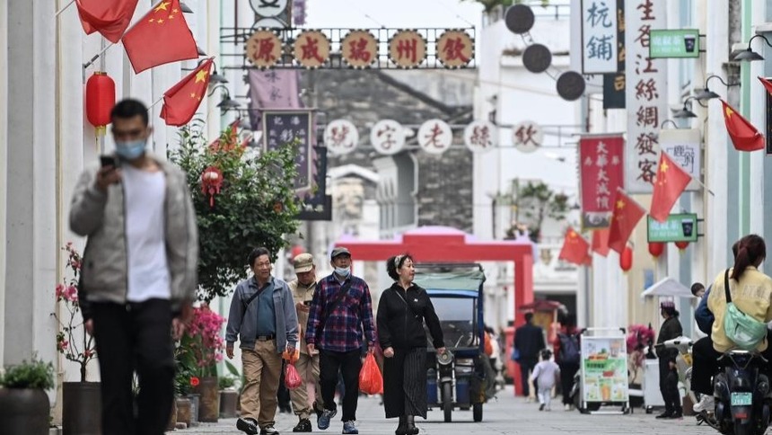 廣西欽州：百年老街旅遊旺