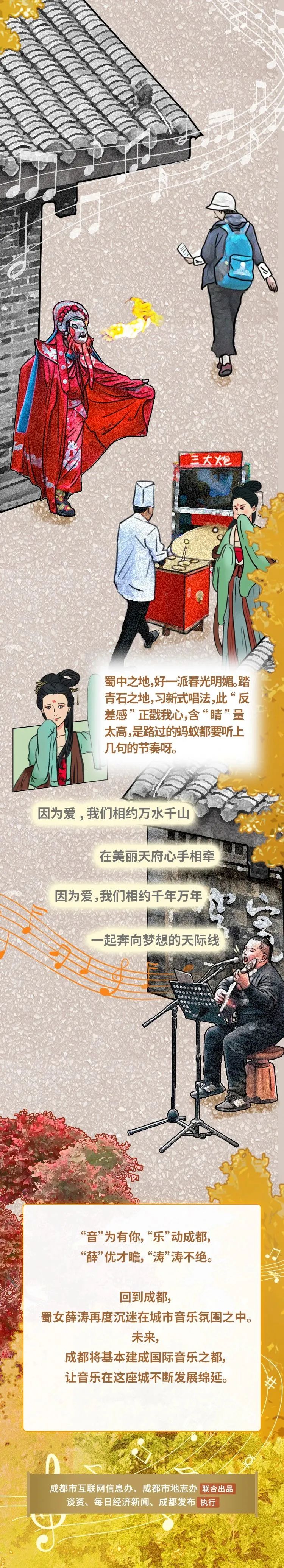（转载）薛涛再“游”成都，竟在这些地标唱起歌来……