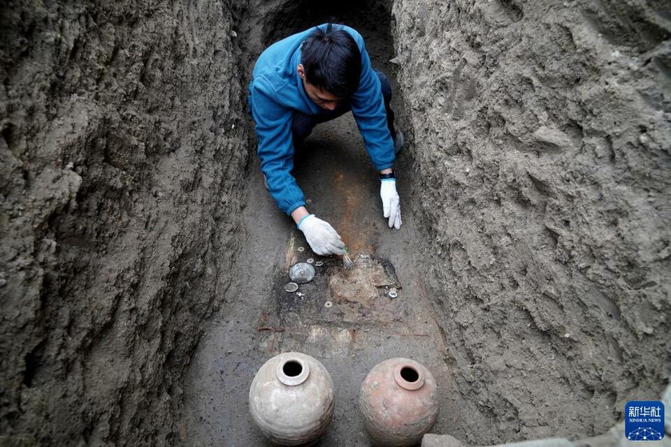 河南商丘宋国故城考古发现唐代墓志砖 实证“城摞城”