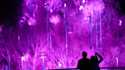 （转载）万盏彩灯扮靓夜空 两山一河成仁寿新打卡地