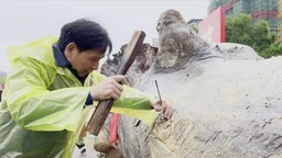 莆田举行大型木雕《京杭大运河》《百里兰溪图》开工仪式