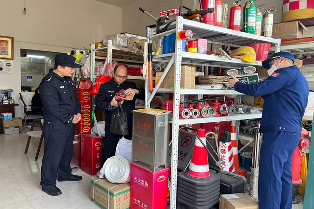 桐庐县开展消防产品联合执法大检查_fororder_图片1