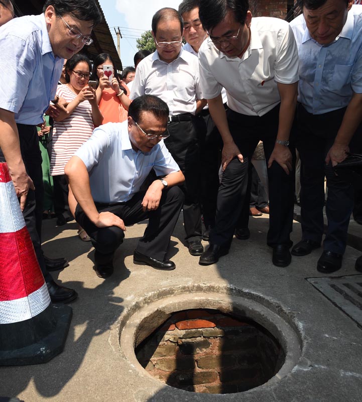 李克強考察江西贛州：打造經得起歷史檢驗的城市地下良心工程