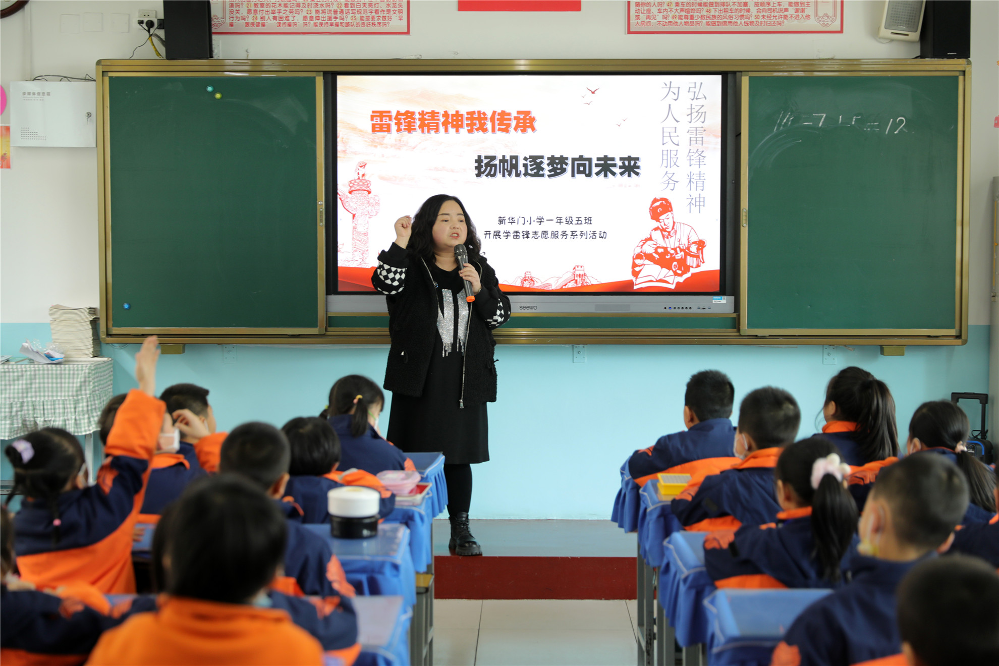 【原創】見行見效學雷鋒—天水市學校掀起學雷鋒活動新高潮_fororder_講述雷鋒故事，弘揚雷鋒精神