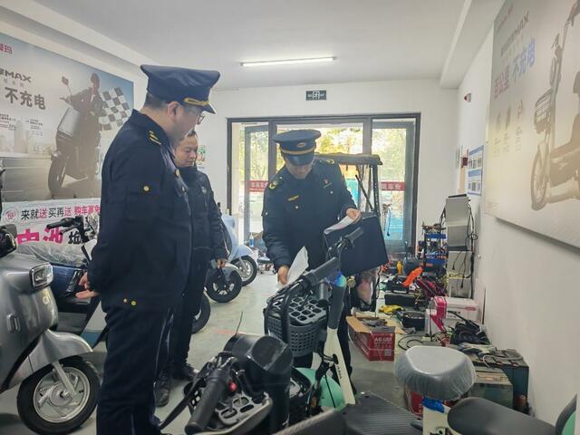 南京市高淳区市场监管局开发区分局：“全链条”发力 加大电动自行车安全监管