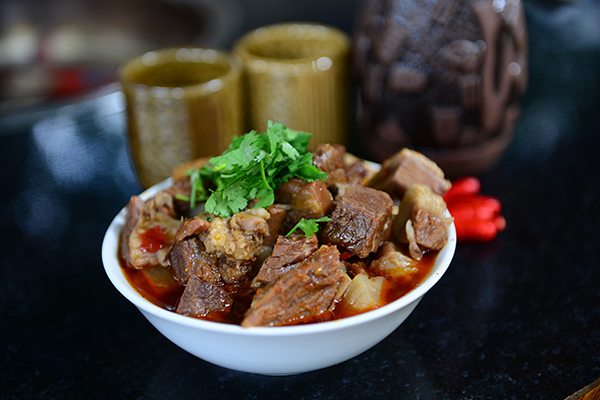 汉源黄牛肉 供图 汉源县委宣传部"汉源县在雅安市委,市政府的正确领导