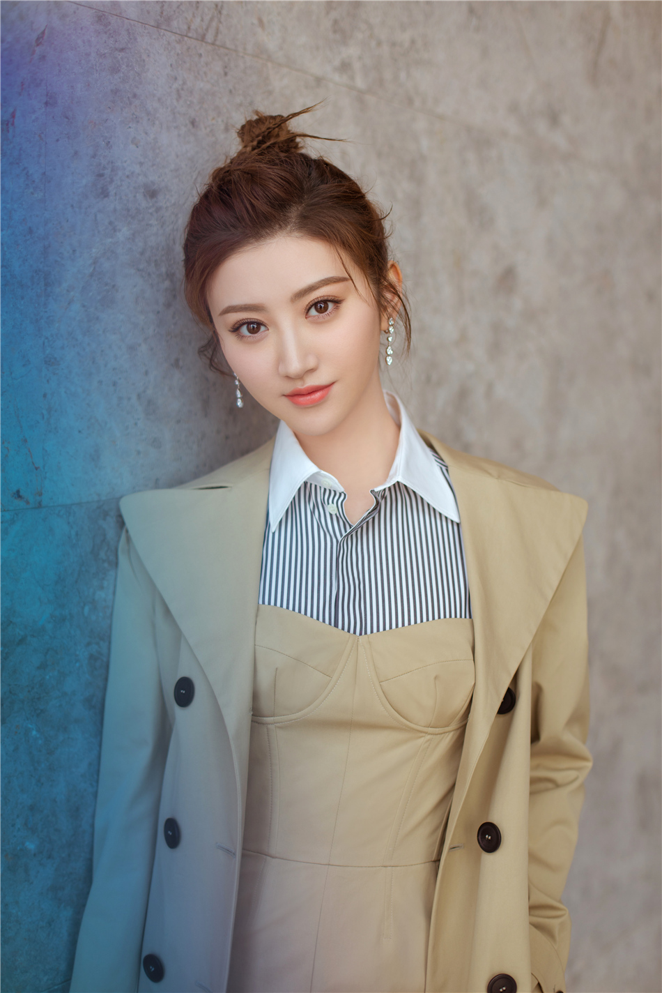 圖片默認標題_fororder_景甜亮相發佈會1