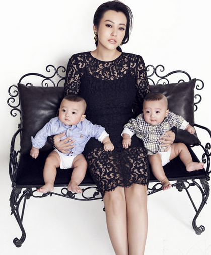 盘点明星们的双胞胎宝宝 李英爱龙凤胎最惊艳