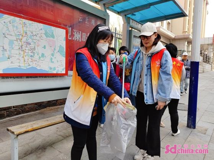 健步显风姿 巾帼绽芳华——青岛中山路街道开展庆“三·八”国际劳动妇女节活动