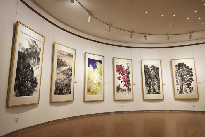 广州荔湾区美术作品展在陈树人纪念馆展出_fororder_活动现场1_副本