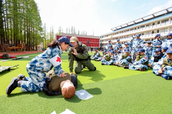 增强学生应变能力 南京市小营小学积极落实应急救护培训进校园_fororder_图片14_副本