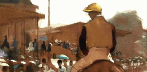 写意流畅 蓄势待发——《艺术里的奥林匹克》带您品鉴《看台前的赛马》中传统与创新的交融