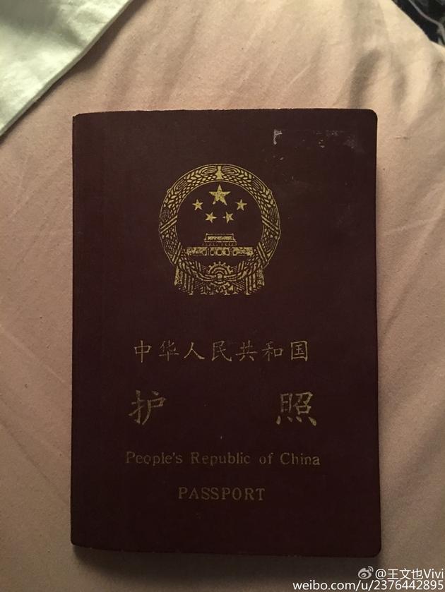 王中磊女儿被骂不是中国人 晒护照证清白