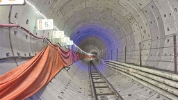 哈爾濱地鐵3號線 上海街站至公路大橋站盾構貫通