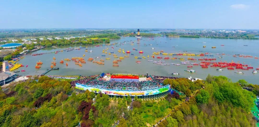 Qintong Boat Festival Opens in Eastern China_fororder_图片3