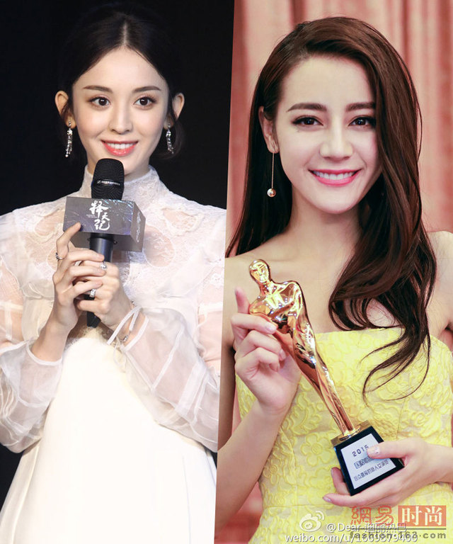 同是92年小花旦 古力娜扎和迪麗熱巴誰更美?