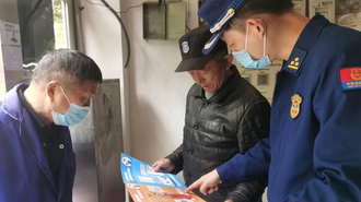南昌安义县消防救援大队开展消防产品监督检查和宣传教育活动