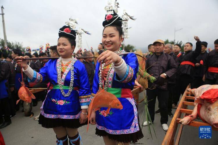 貴州榕江：侗族同胞歡慶“薩瑪節”