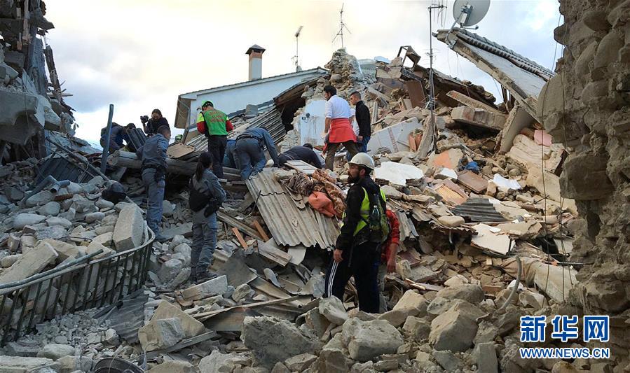 意大利中部发生6.4级地震