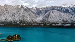 雪后巴松湖