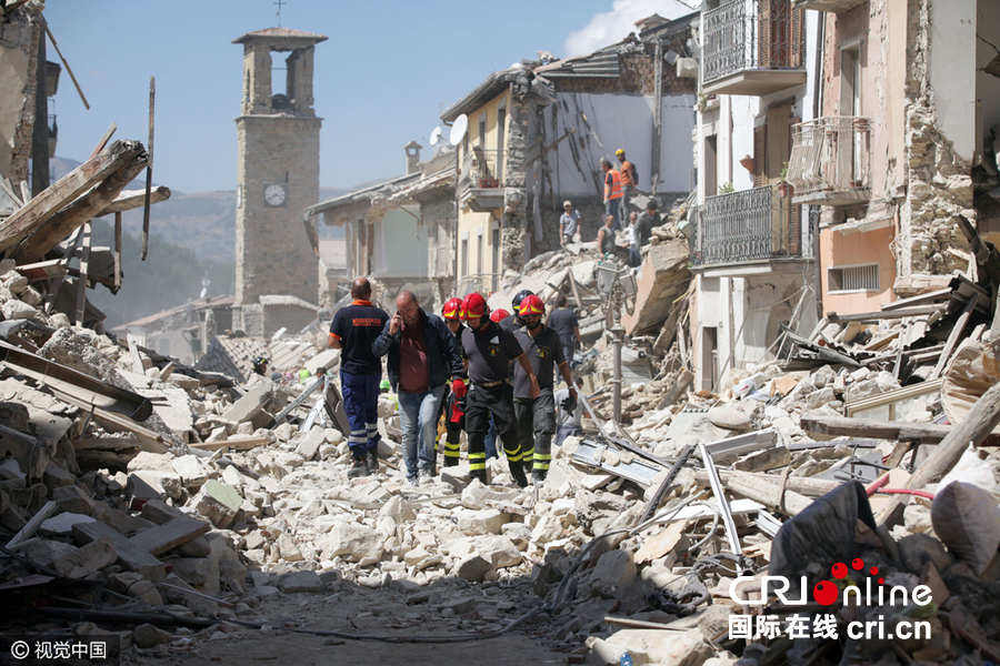 意大利地震死亡人數升至120人 震區仍時有餘震