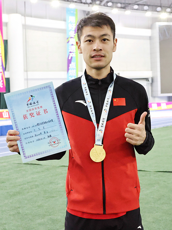 2022—2023赛季全国速度滑冰冠军赛 黑龙江名将宁忠岩1000米夺冠