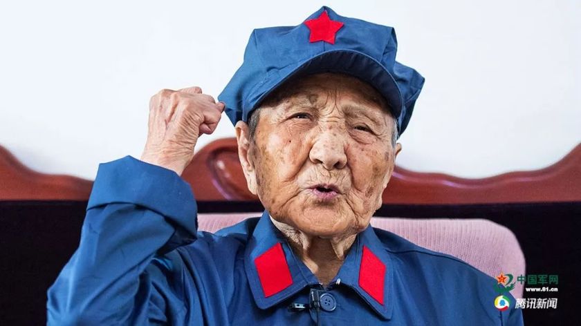 百岁红军的嘱托丨"90后"老红军田瑛:永远唱不完的歌