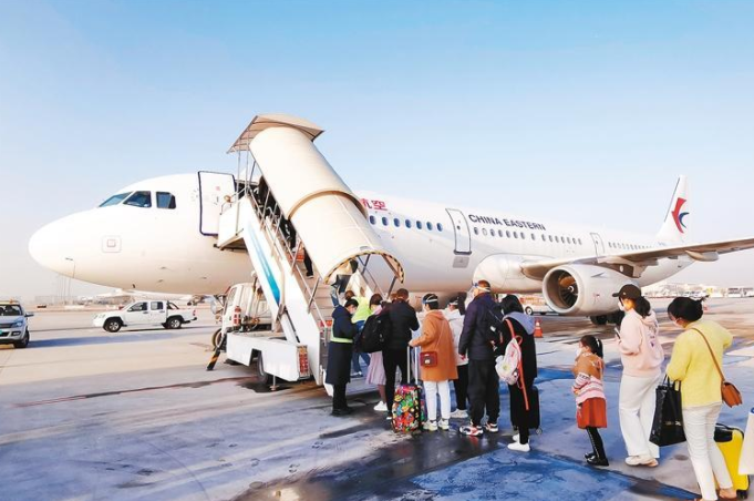 加密部分国内航线 持续恢复国际航班 东航从西安始发出港航班增至每日162班_fororder_微信图片_20230324103847