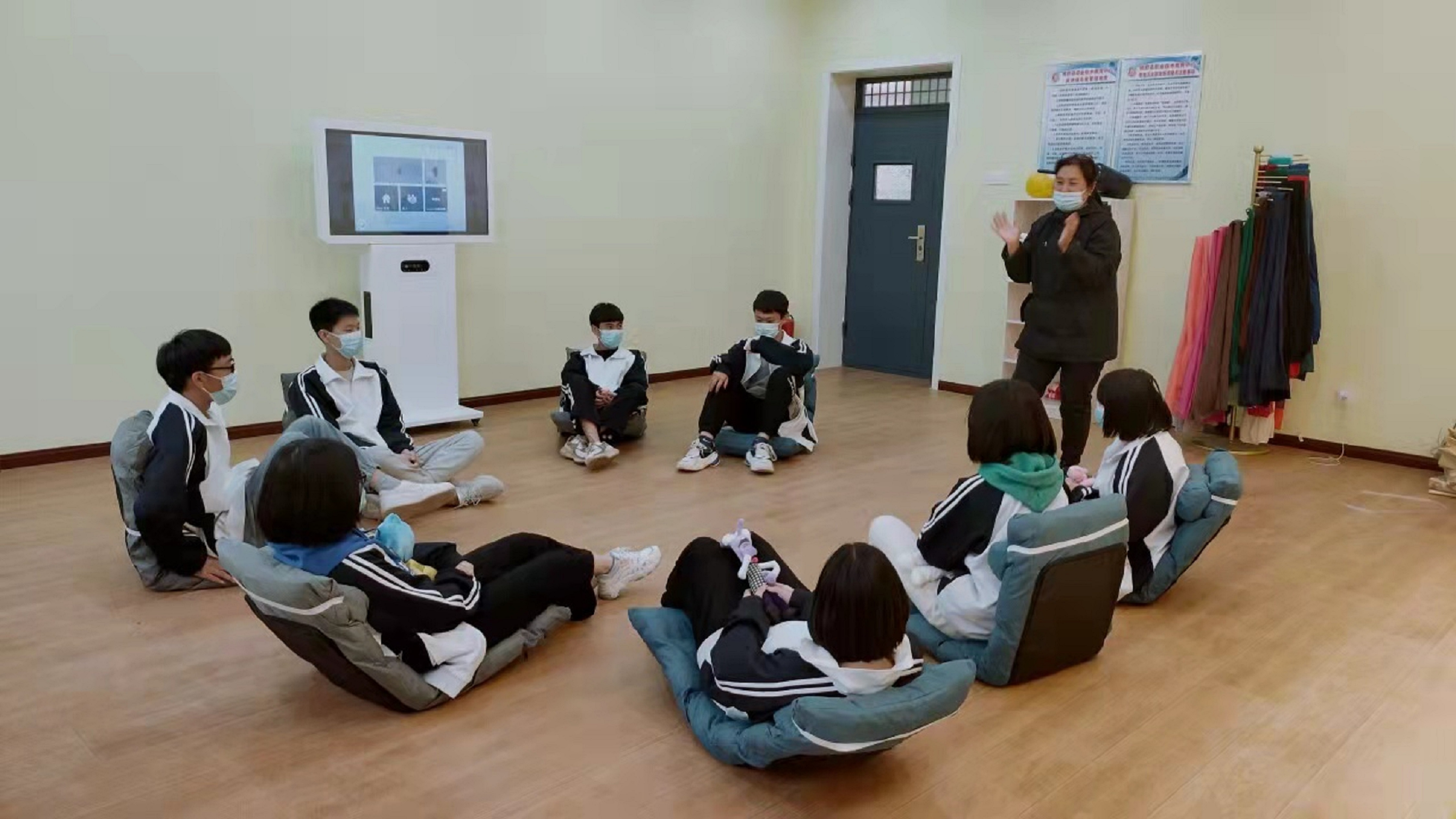 （原創）保定博野：呵護心理健康 護航青春成長_fororder_3