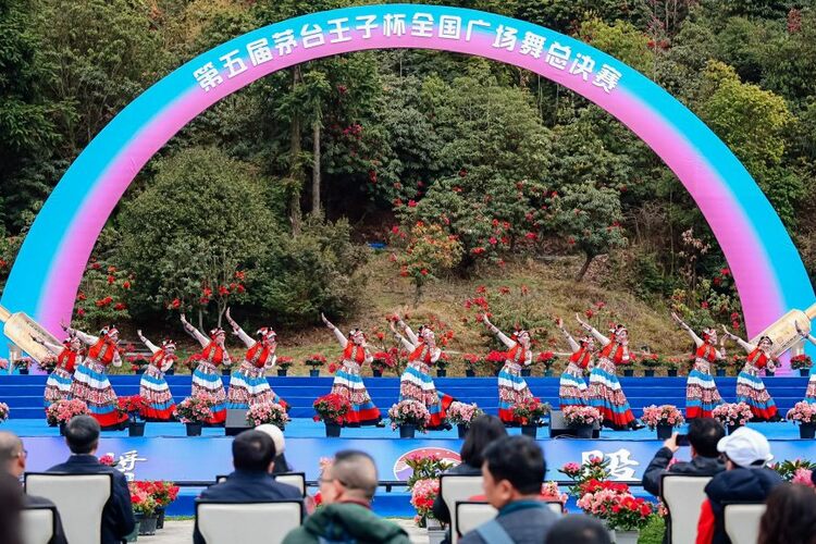 第五屆茅臺王子杯全國廣場舞總決賽在百里杜鵑管理區成功舉辦