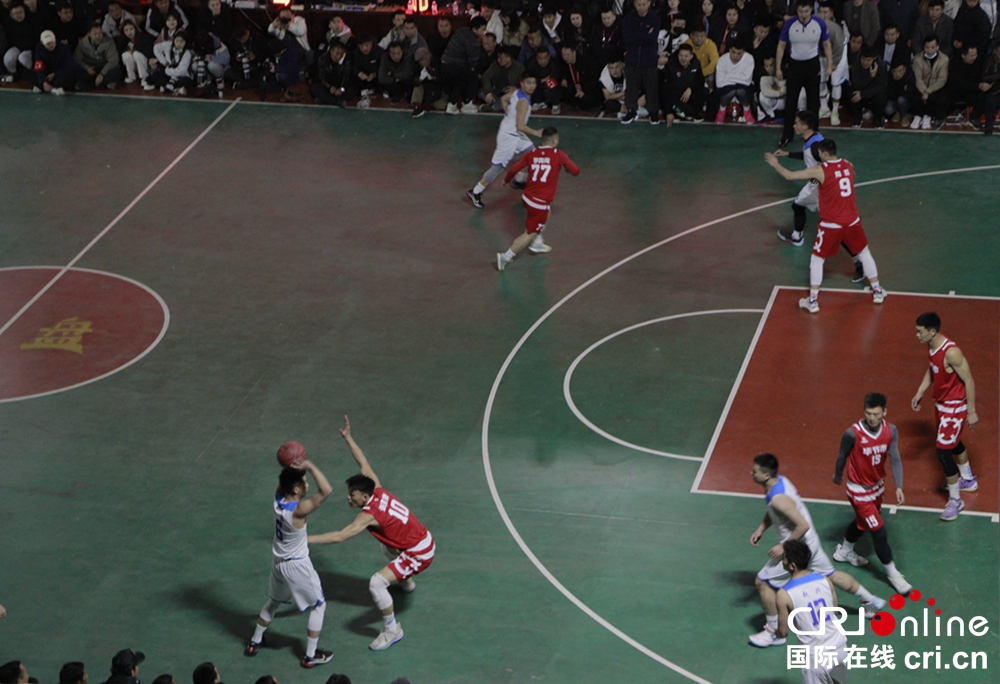 貴州省首屆“美麗鄉村”籃球賽總決賽正式開賽_fororder_徐3