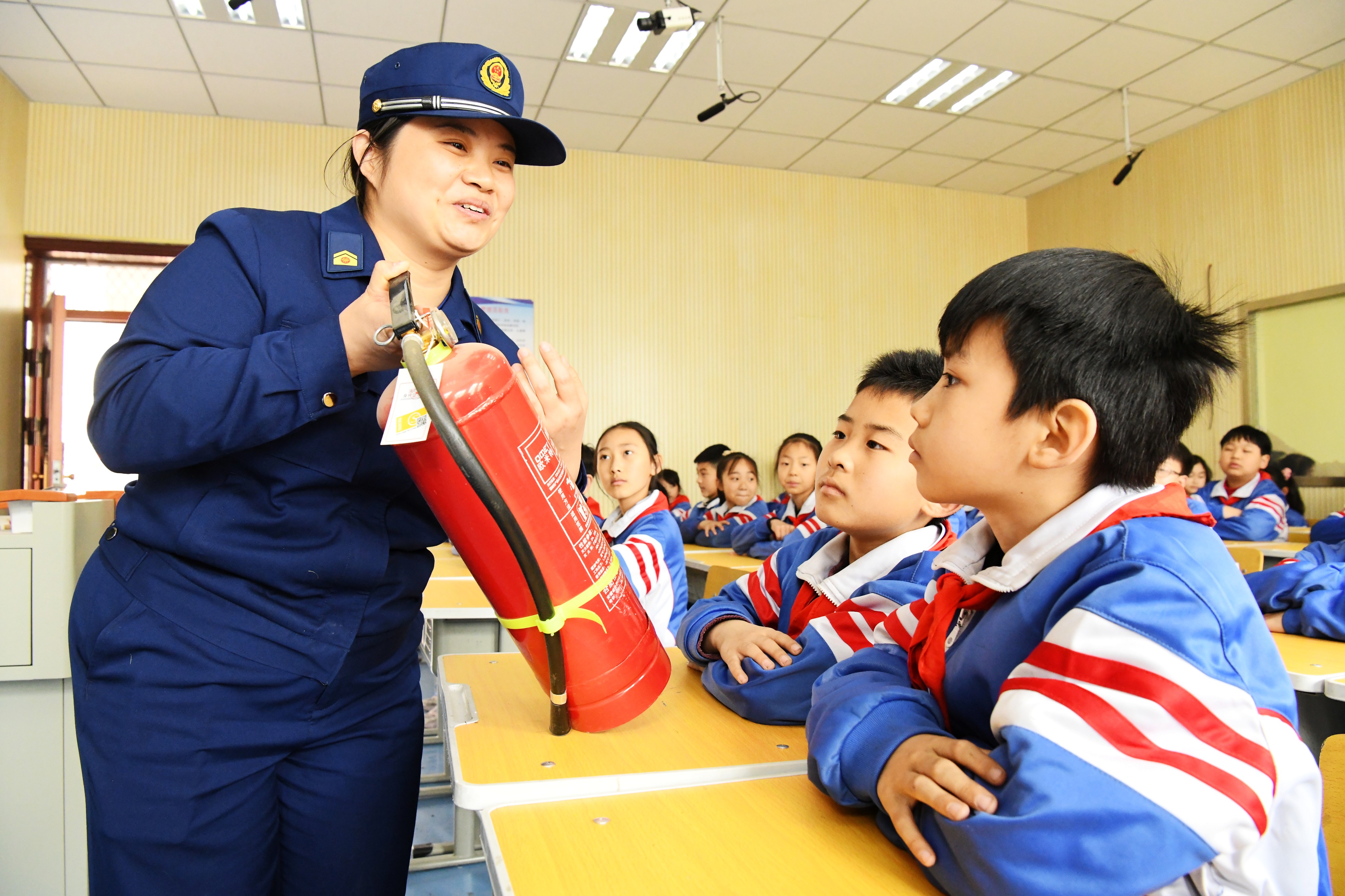 （原創）河北廣平：“全國中小學生安全教育日”消防安全進校園_fororder_DSC_1467.JPG