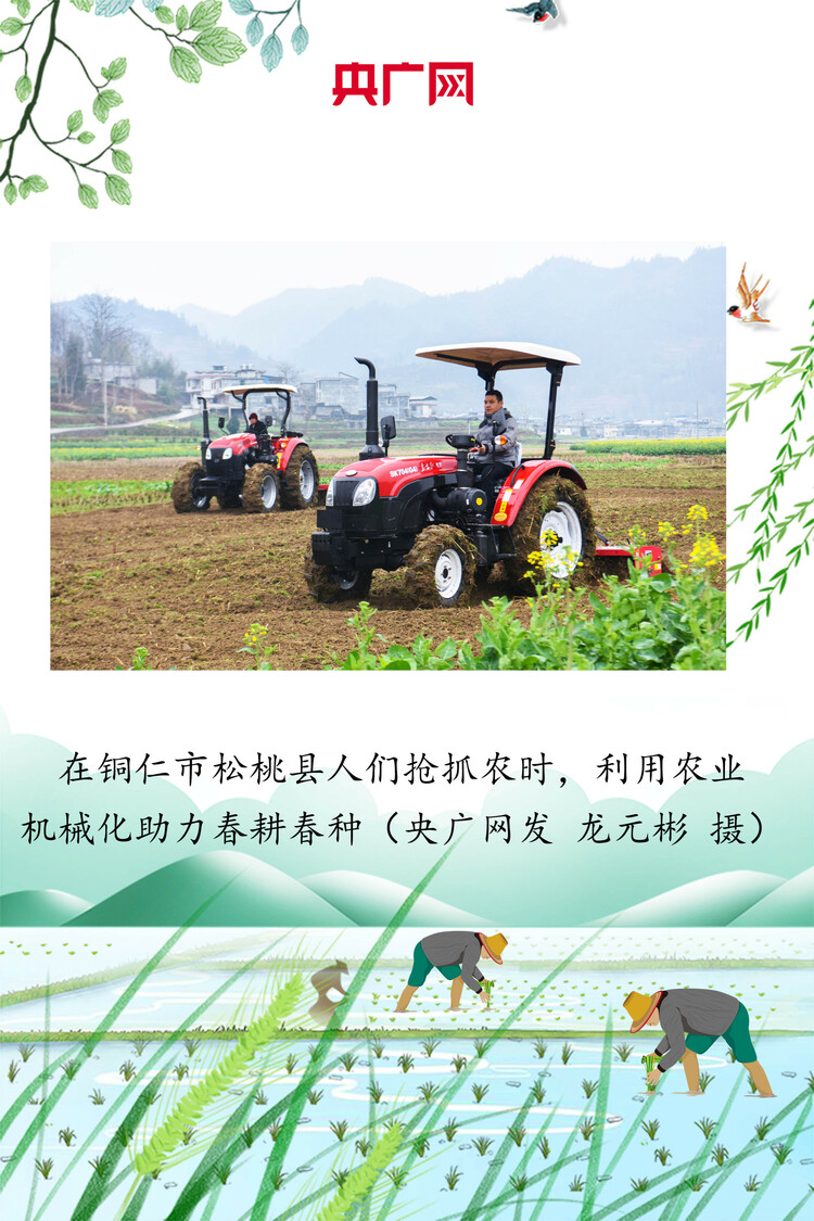 贵州：绘好“春耕图” 孕育“丰收景”