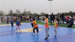 鄭州市惠濟區“2023全民健身百項賽事”暨幼兒手球嘉年華活動啟幕