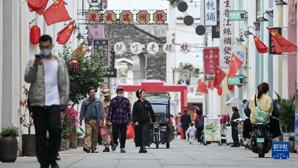 广西钦州：百年老街旅游旺