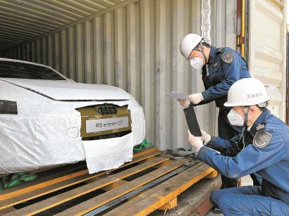 【汽車】第二十屆上海國際車展首批境外參展車通關_fororder_1