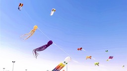 30組巨型風箏驚艷烏拉特草原