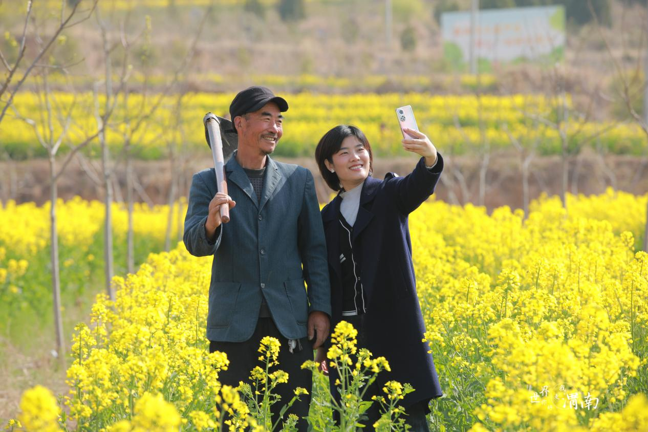 【與春天撞個滿懷  打卡最美春景】油菜花開俏莊裏_fororder_圖片204