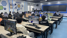 江西應用技術職業學院首次利用VR資源平臺完成單招職業技能測試