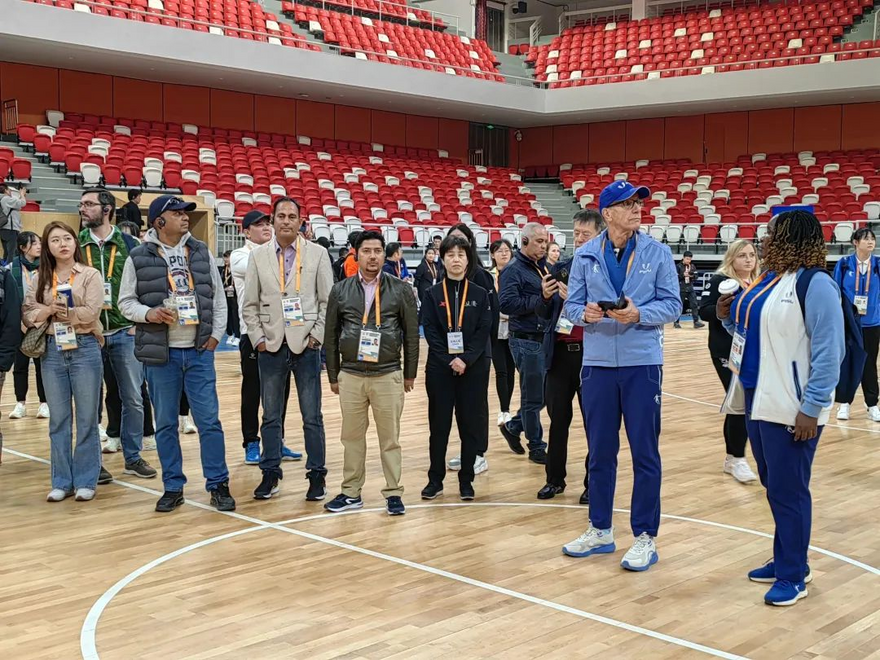 The Universiade delegation praises the construction of venues in Wuhou District, Chengdu, Sichuan_fororder_图片 2