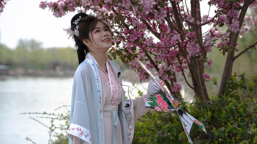 【當外國青年“豫”見中華詩詞】留學生幕亦瑤：清明文化在開封有很悠久的歷史_fororder_微信圖片_20230331172100