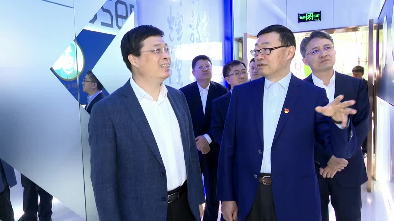 山西省委常委太原市委书记韦韬赴中科院上海微系统与信息技术研究所