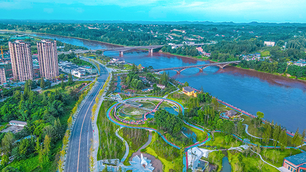 眉山市青神县成功创建海绵城市建设省级示范县城